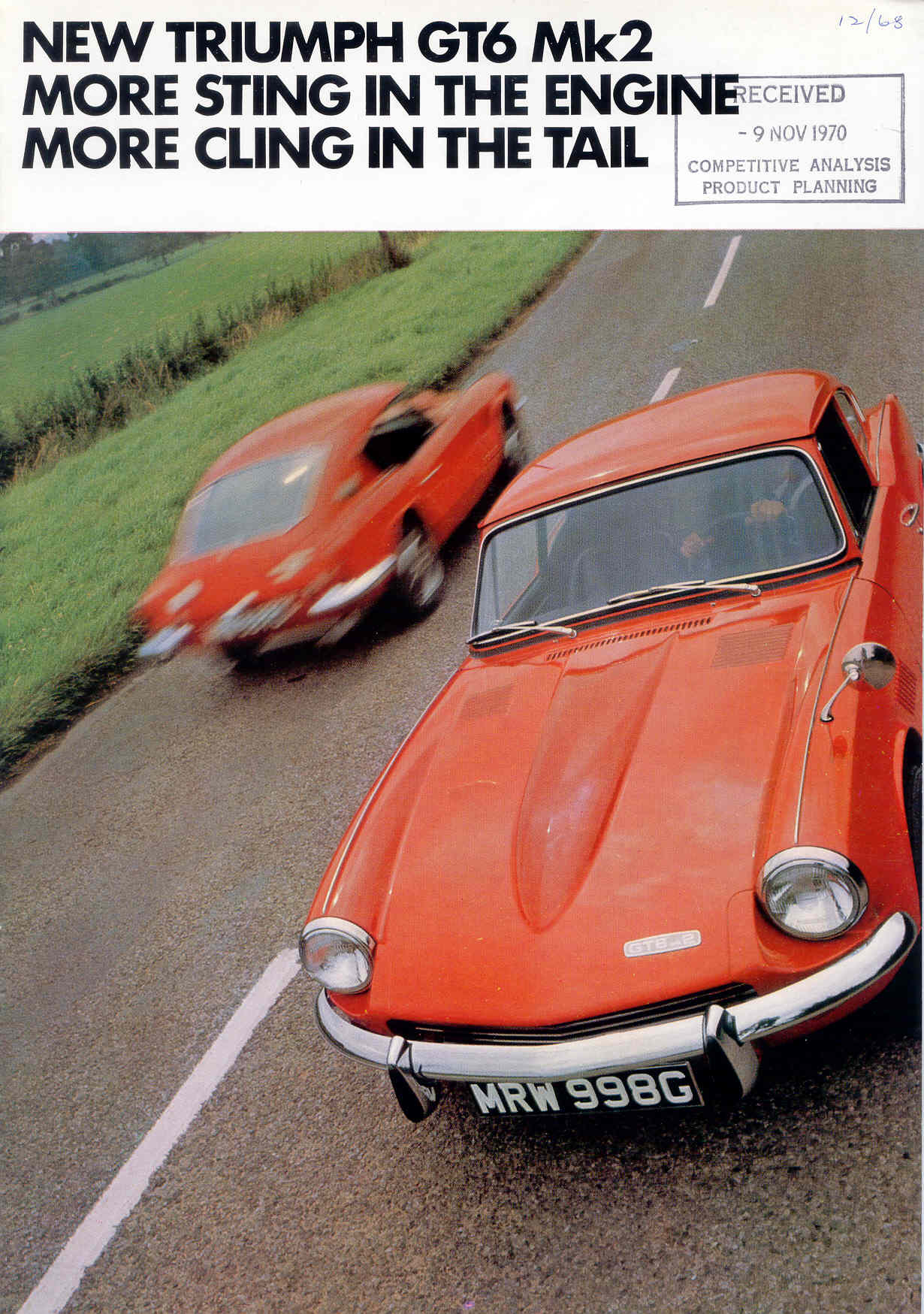 Triumph GT6 MkII (UK) !